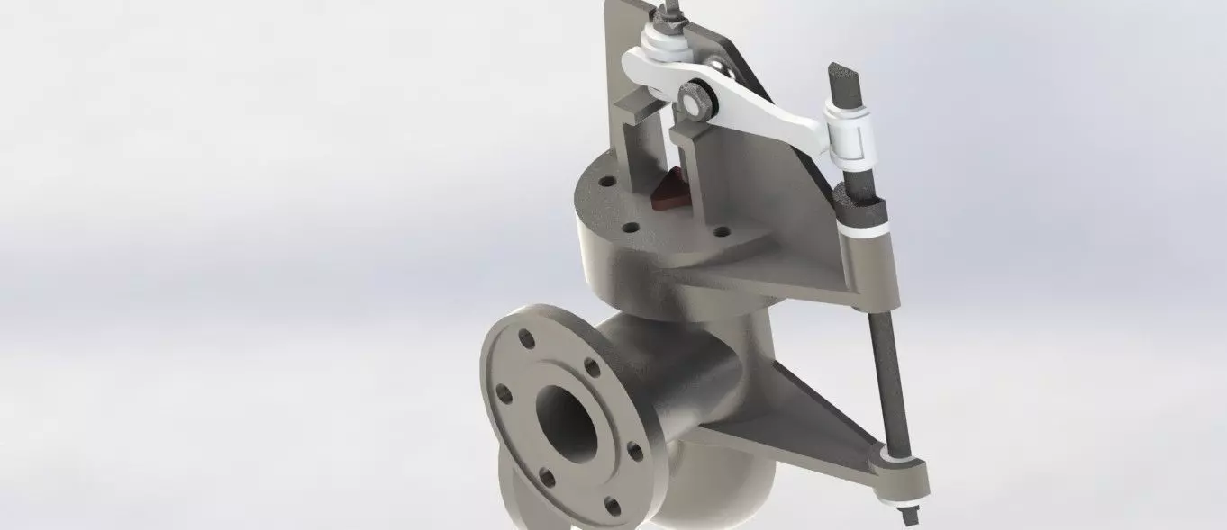 Feed Check Valve 3D model_0