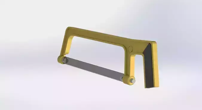 Hacksaw tool with handle