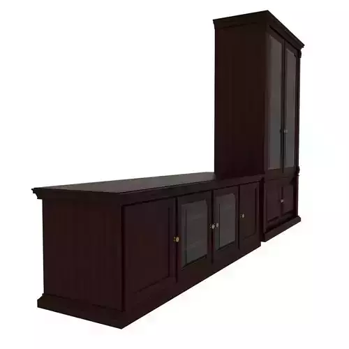 Classic cupboard and tumb