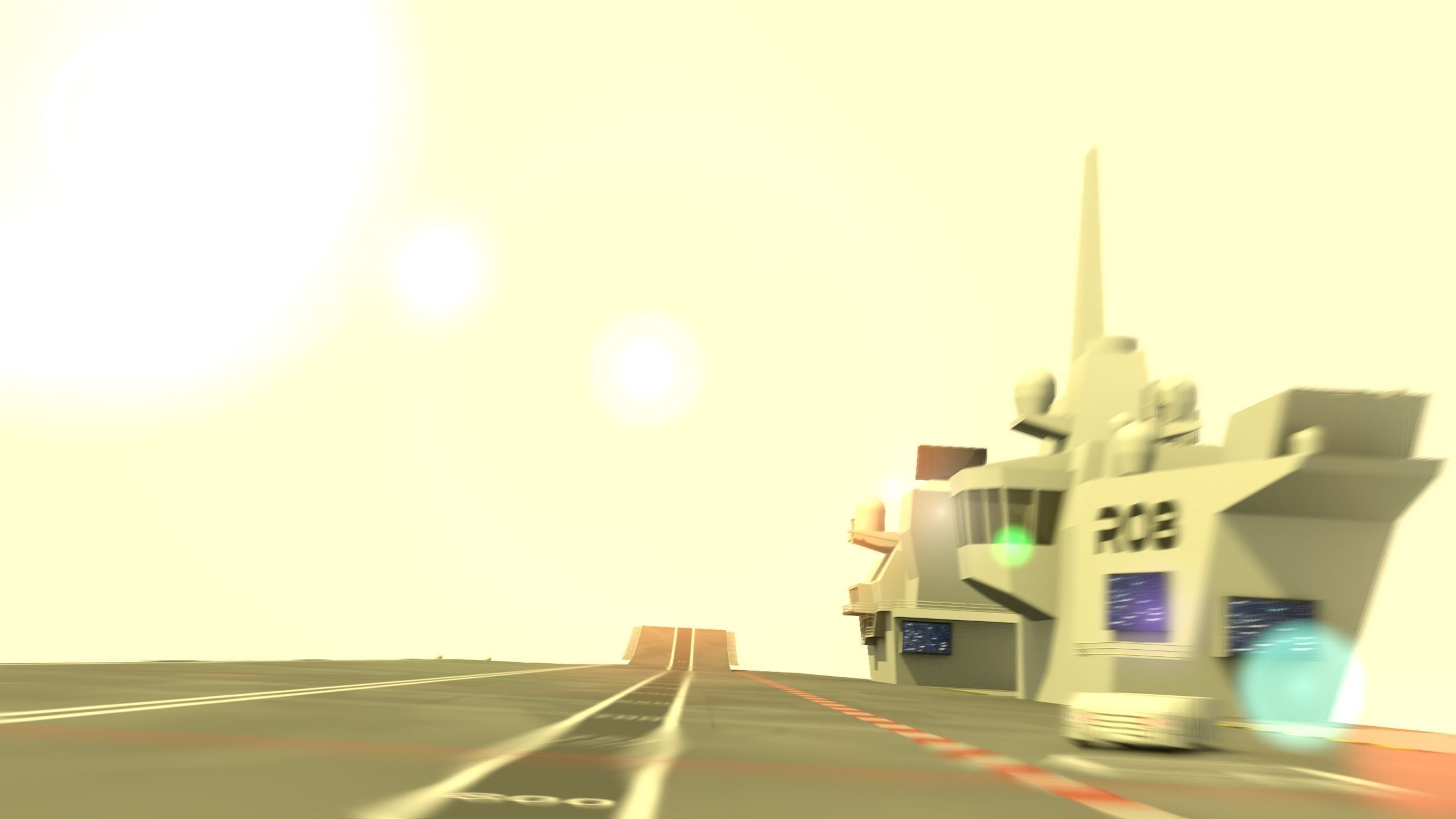 HMS Queen Elizabeth Aircraft Carrier 3D model_2