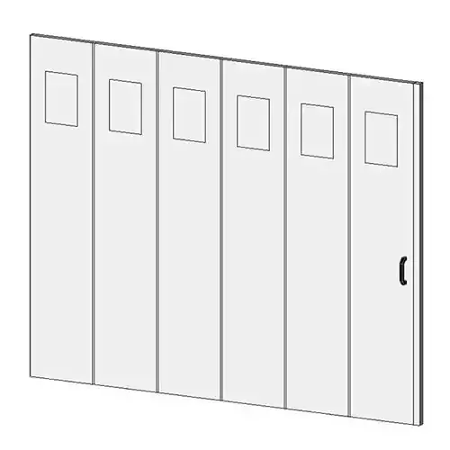 Garage coulissante Free 3D model