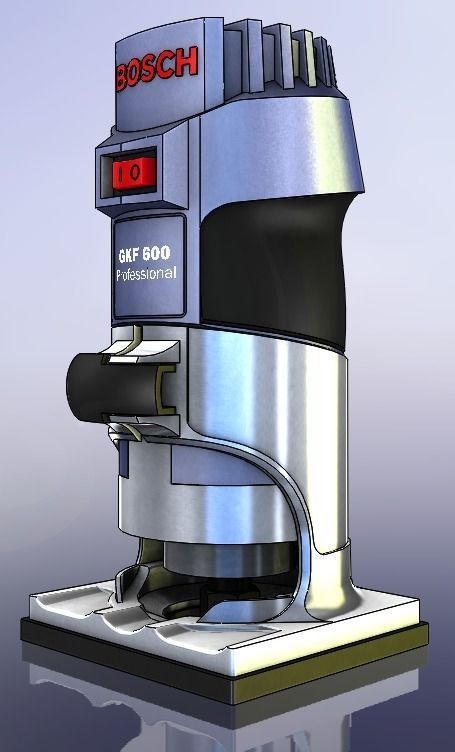 BOSCH GKF 600 Free 3D model_4