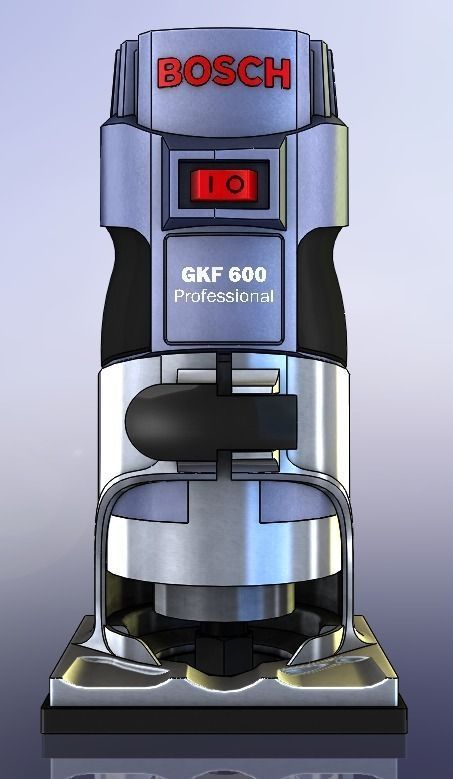 BOSCH GKF 600 Free 3D model_1