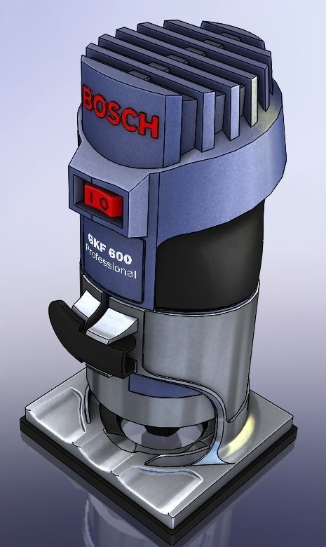 BOSCH GKF 600 Free 3D model_0