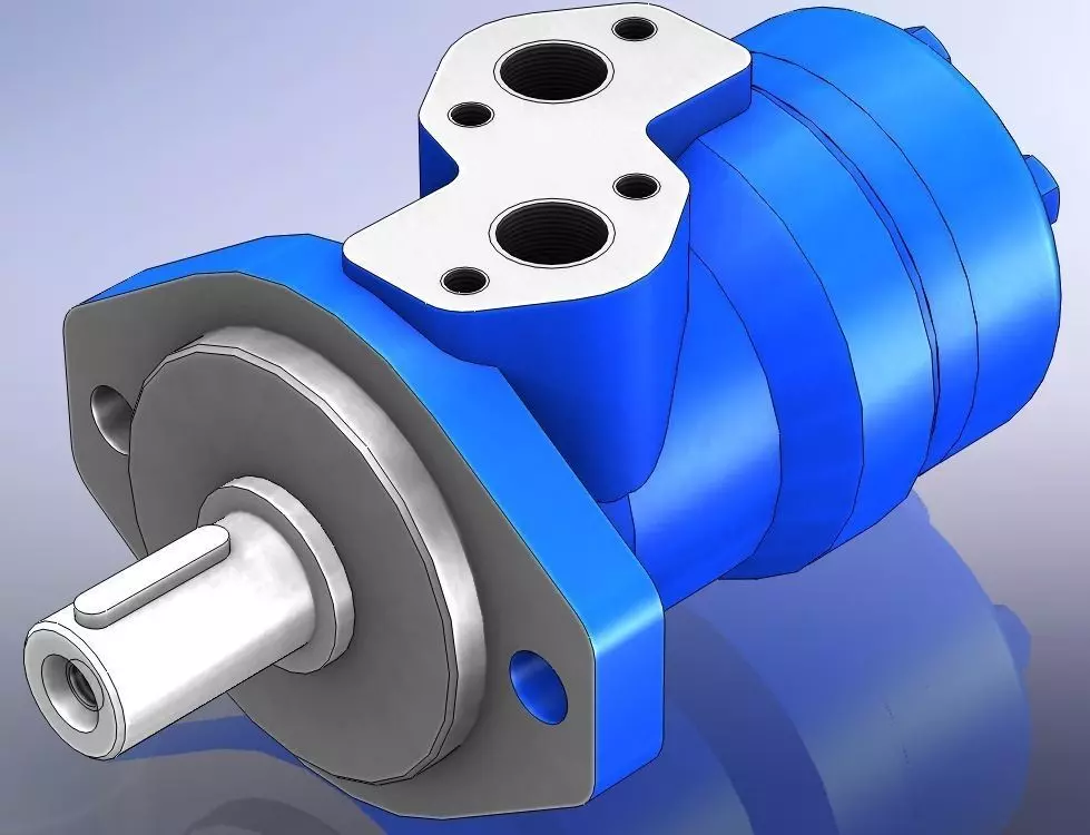 Hydraulic Orbital Motor SAUER DANFOSS OMP Free 3D model