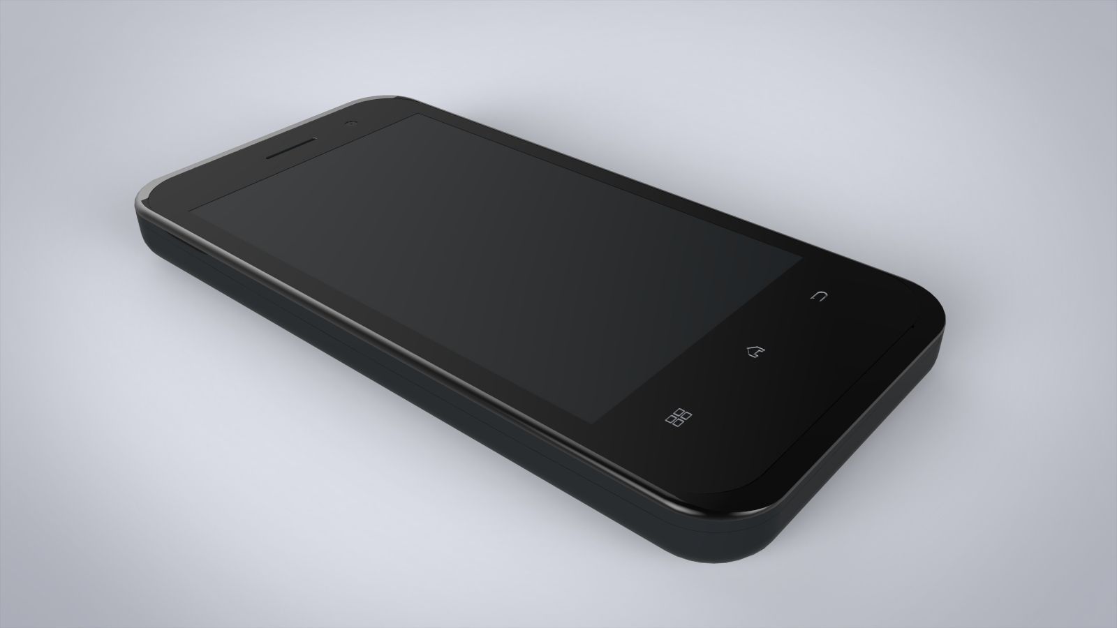 Android smartphone Free 3D model_4