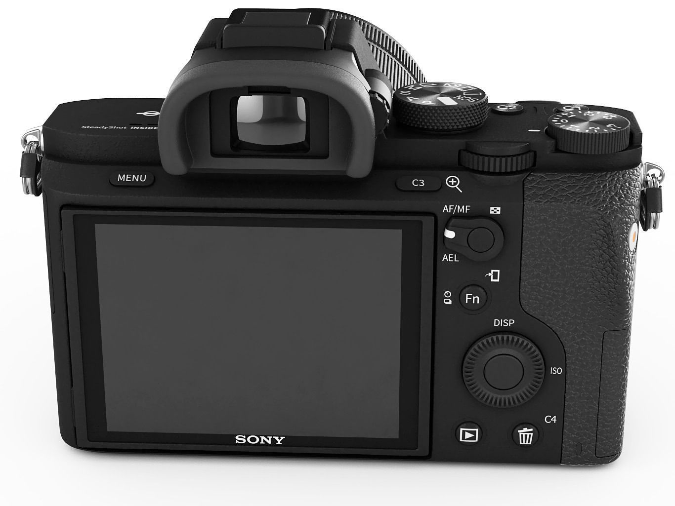 Sony Alpha 7 II with two lenses 3D model_6