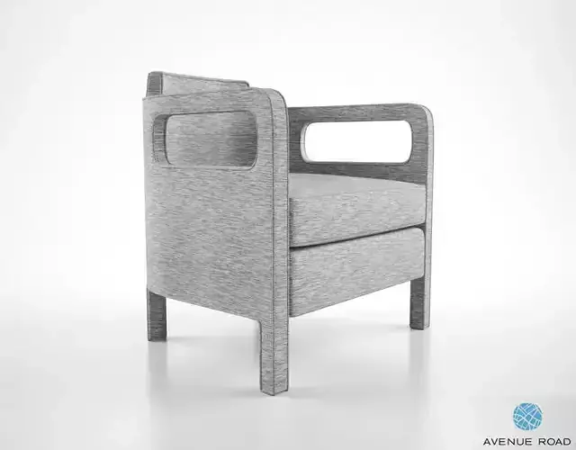 Avenue Road Jinbao armchair 3D model