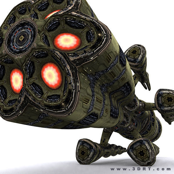 3DRT - Norad Battleships Low-poly 3D model_21