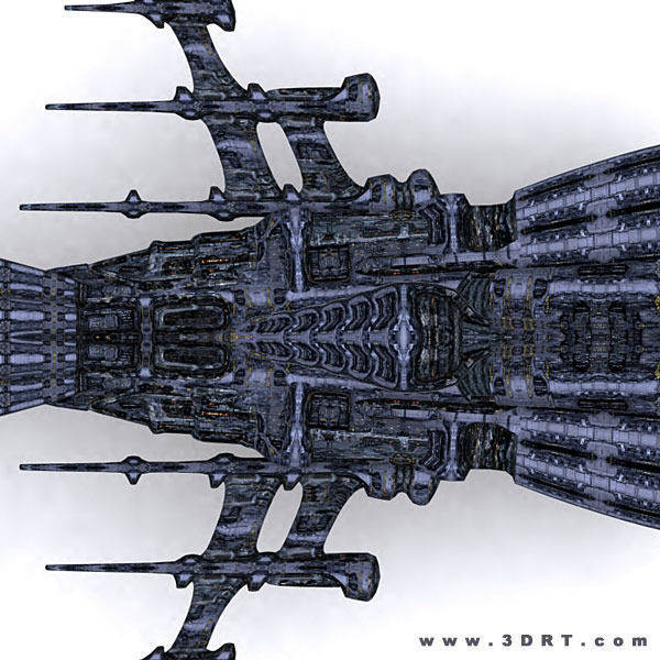 3DRT - Norad Battleships Low-poly 3D model_5