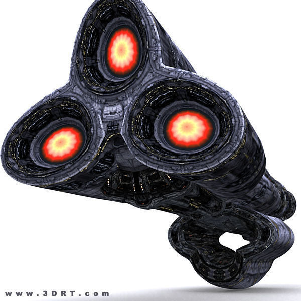 3DRT - Norad Battleships Low-poly 3D model_36