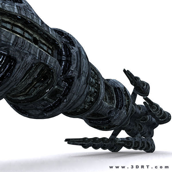 3DRT - Norad Battleships Low-poly 3D model_20