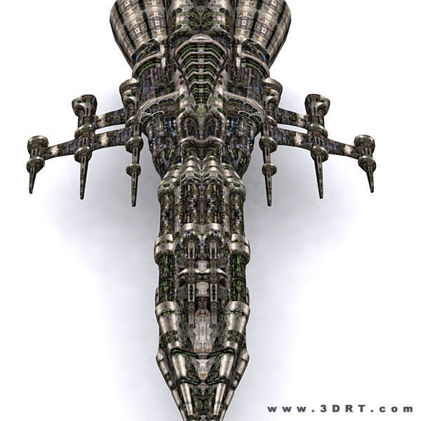 3DRT - Norad Battleships Low-poly 3D model_6