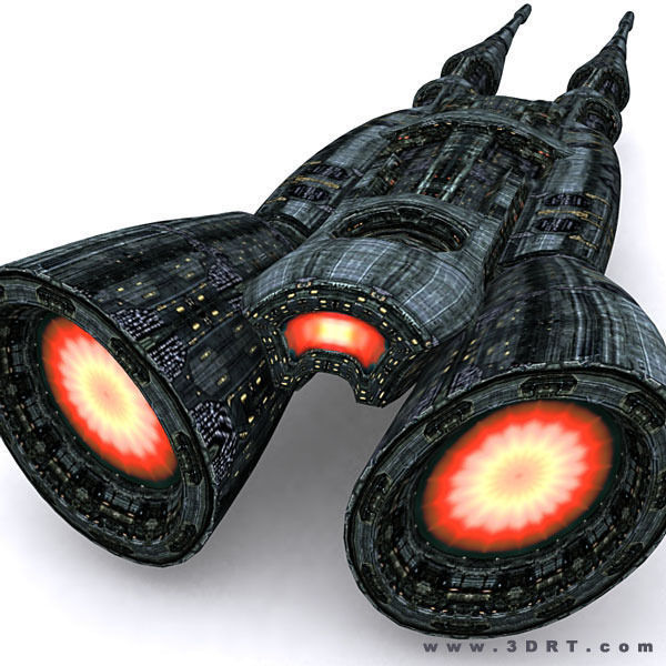 3DRT - Norad Battleships Low-poly 3D model_24