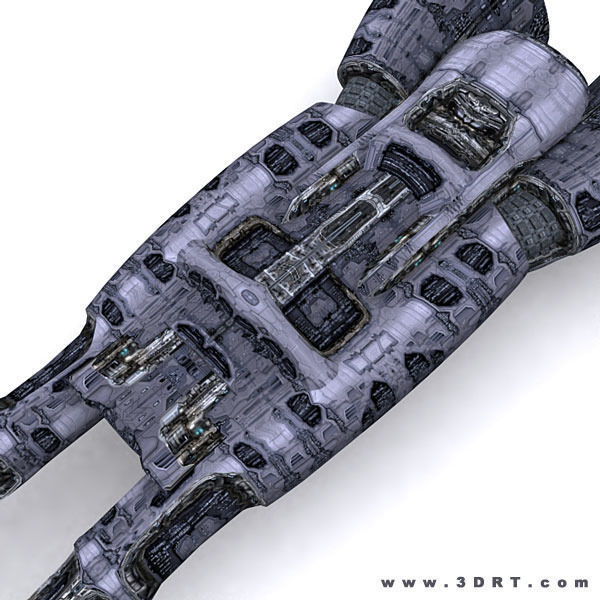 3DRT - Norad Battleships Low-poly 3D model_26