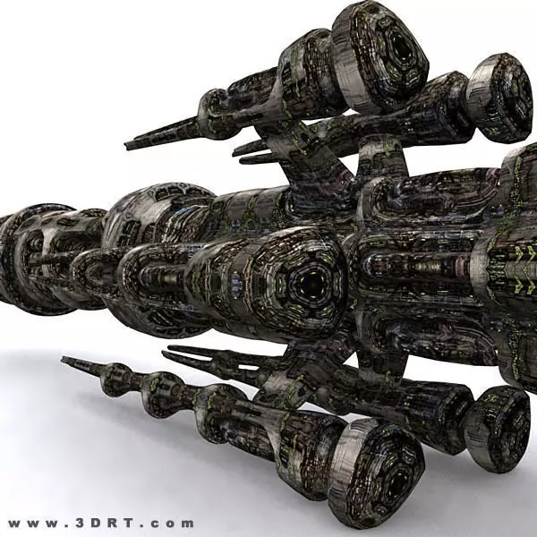 3DRT - Norad Battleships Low-poly 3D model_0