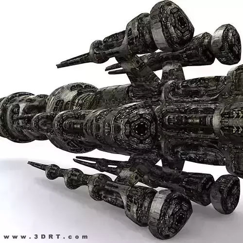 3DRT - Norad Battleships Low-poly 3D model