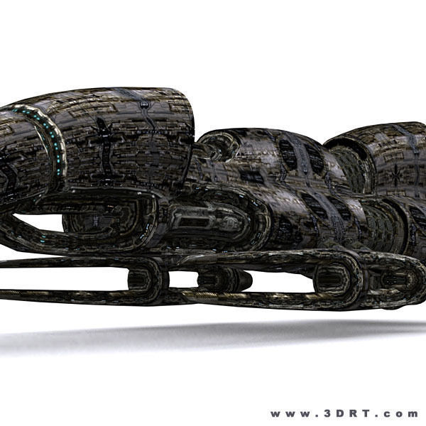 3DRT - Norad Battleships Low-poly 3D model_38