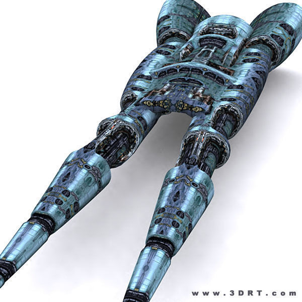 3DRT - Norad Battleships Low-poly 3D model_27