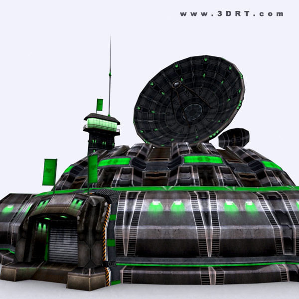 3DRT - Sci-Fi Constructions Mixed Pack Low-poly 3D model_27