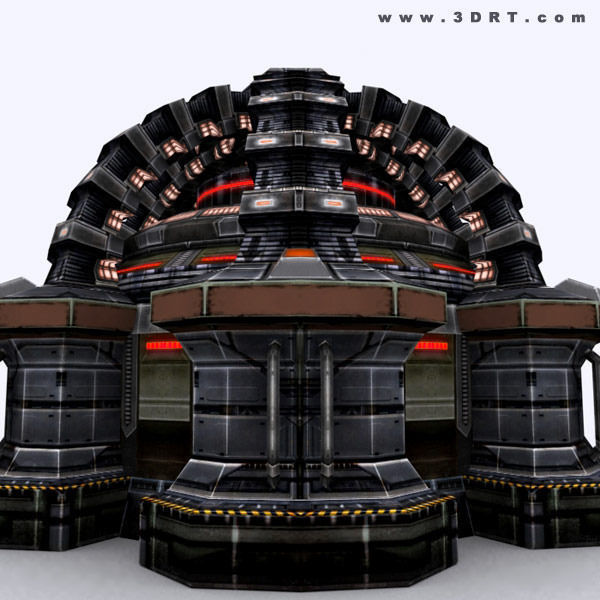 3DRT - Sci-Fi Constructions Mixed Pack Low-poly 3D model_30