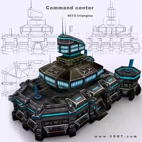 3DRT - Sci-Fi Constructions Mixed Pack Low-poly 3D model 3DRT - Sci-Fi Constructions Mixed Pack Low-poly 3D model