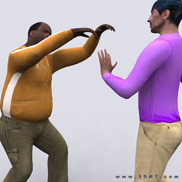 3DRT - Realpeople Males  Low-poly 3D model_16