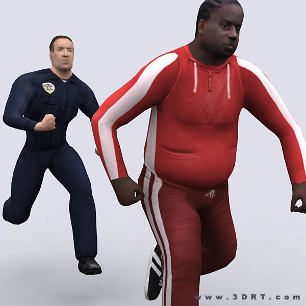 3DRT - Realpeople Males  Low-poly 3D model_14