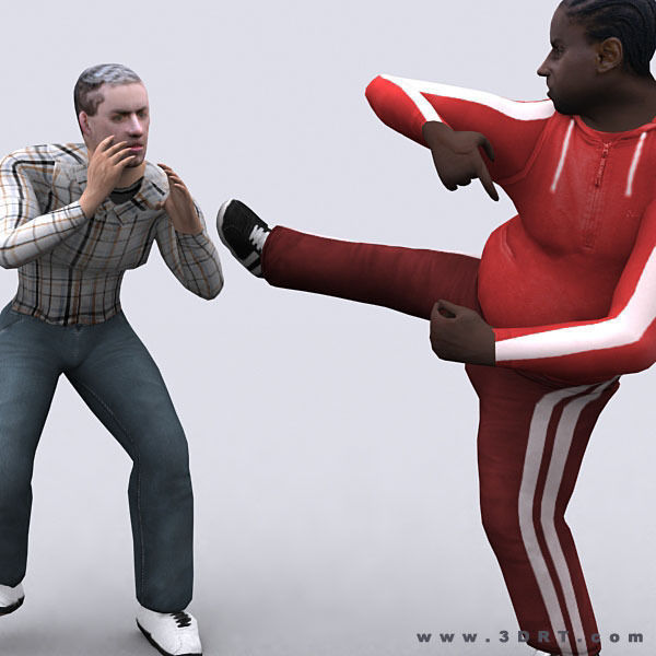 3DRT - Realpeople Males  Low-poly 3D model_12