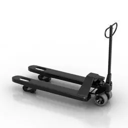 trolley pallet truck Free 3D model