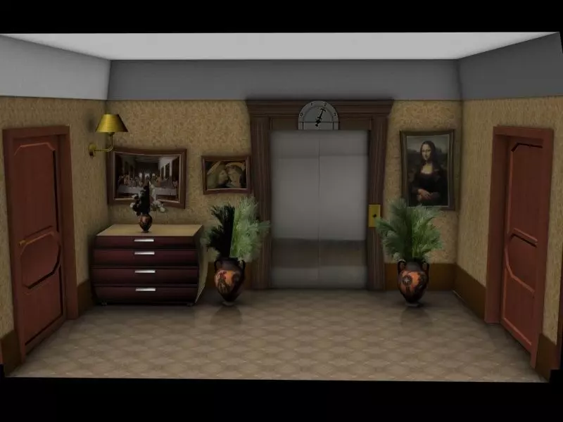 cartoon low poly game model Low-poly 3D model_0