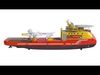 Offshore Construction Vessel Viking Poseidon 3D model_1