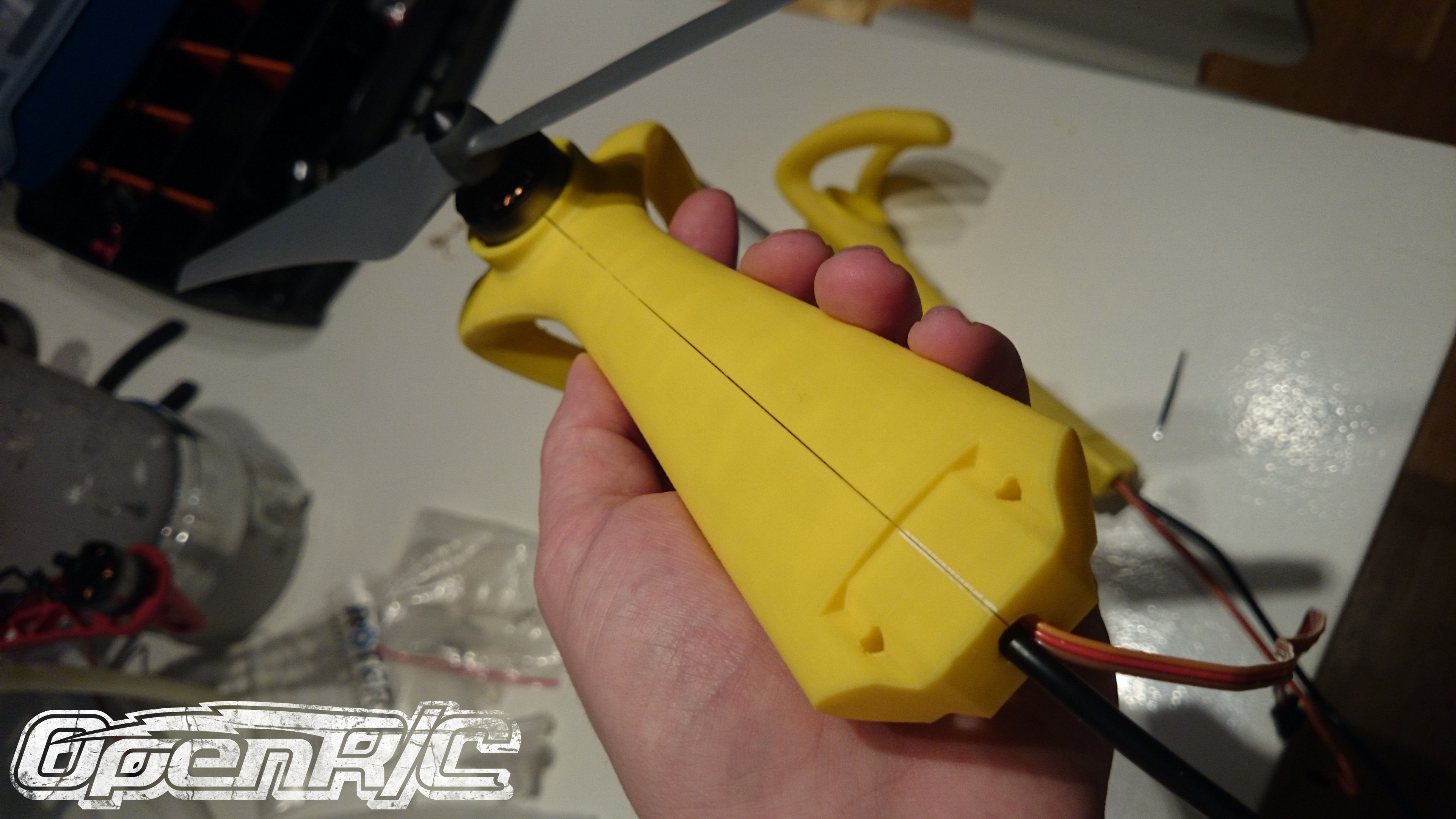 OpenRC Quadcopter Free 3D print model_5