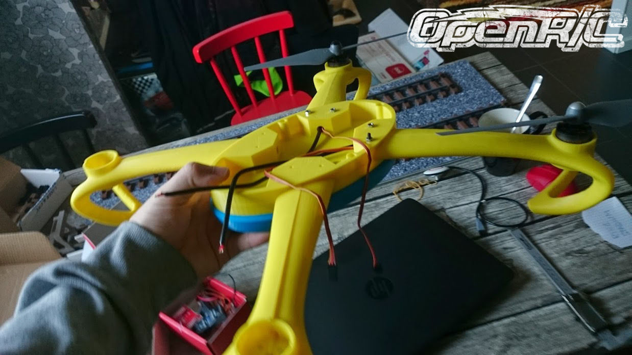 OpenRC Quadcopter Free 3D print model_8