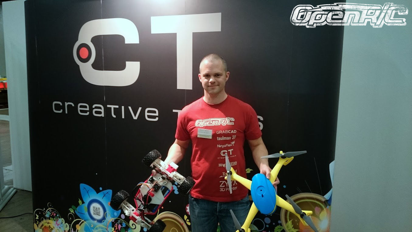 OpenRC Quadcopter Free 3D print model_7