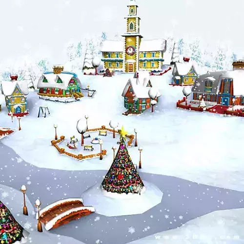 3DRT - Christmas Village 