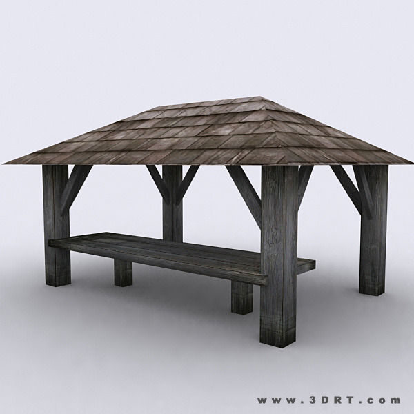 3DRT - Medieval Houses Pack  Low-poly 3D model_15