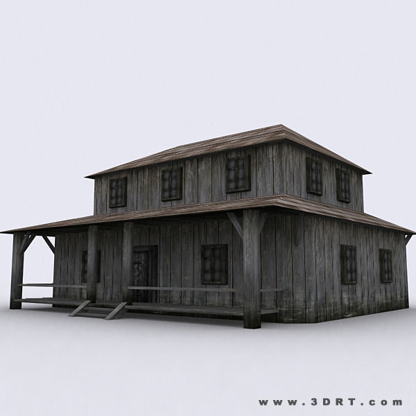 3DRT - Medieval Houses Pack  Low-poly 3D model_8