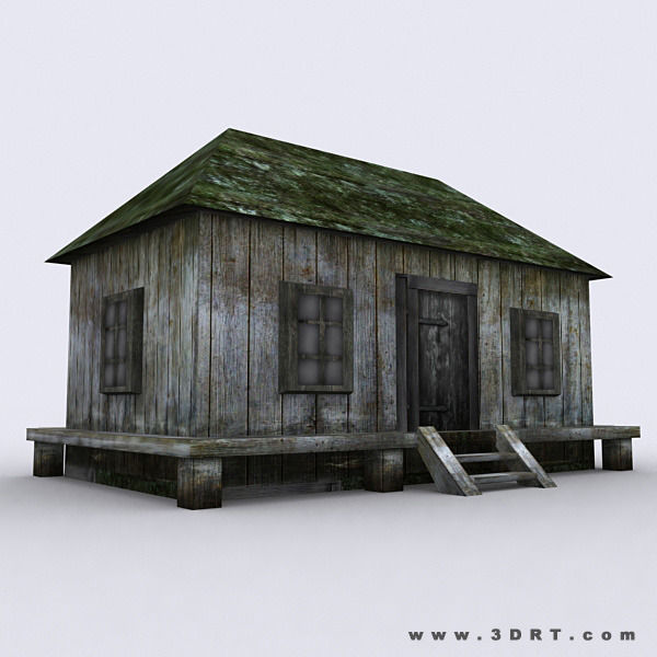 3DRT - Medieval Houses Pack  Low-poly 3D model_18