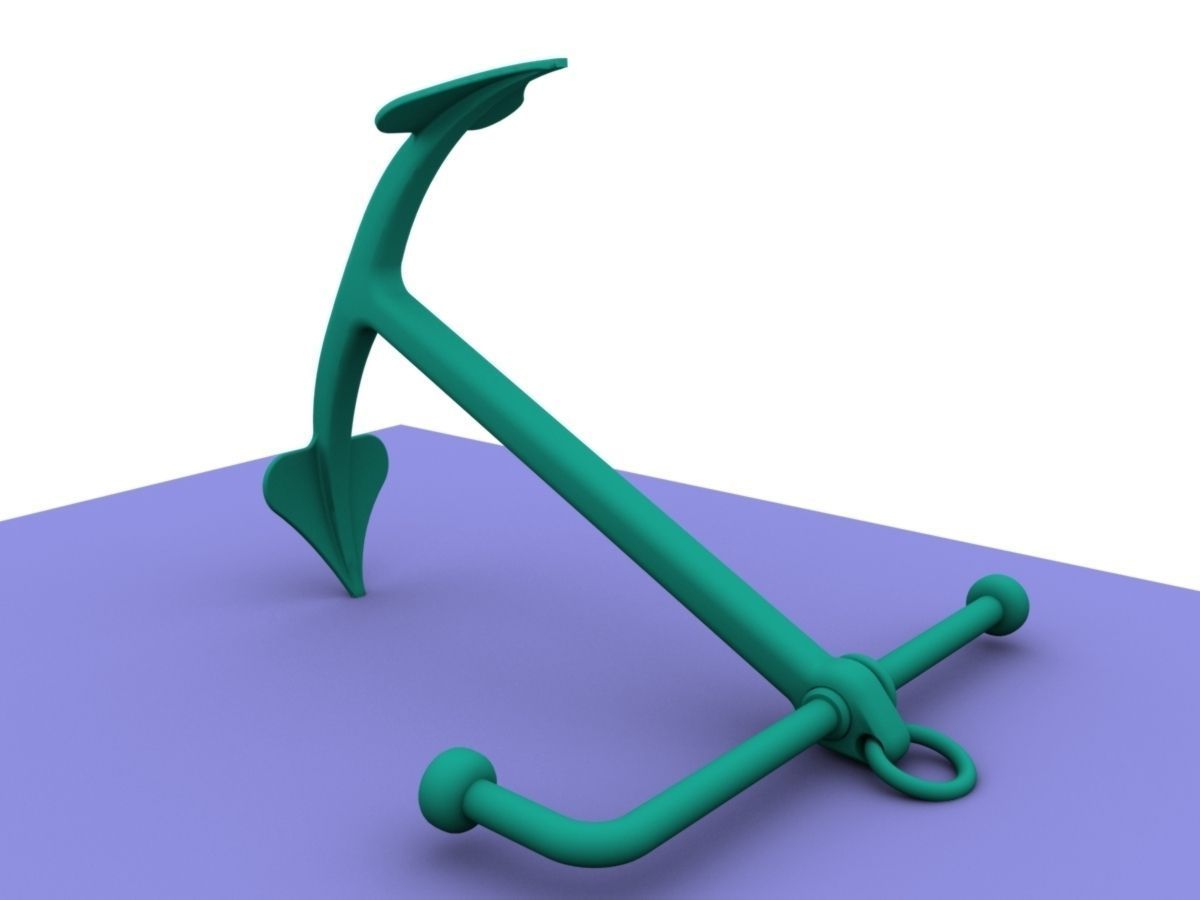 light anchor 3D model_1