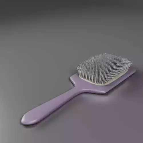 Comb hair 3D model