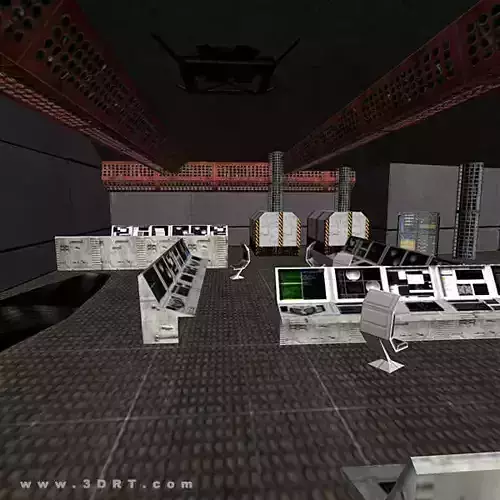 3DRT - Science Labs Low-poly 3D model
