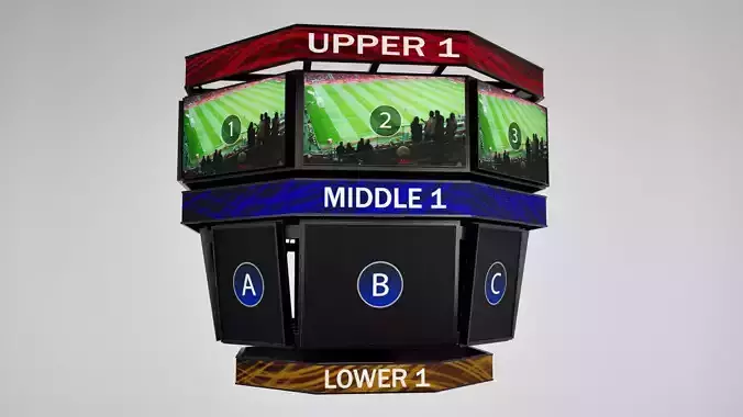 Jumbotron scoreboard double