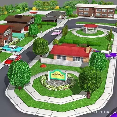 3DRT - Nuke Town Vintage Level 