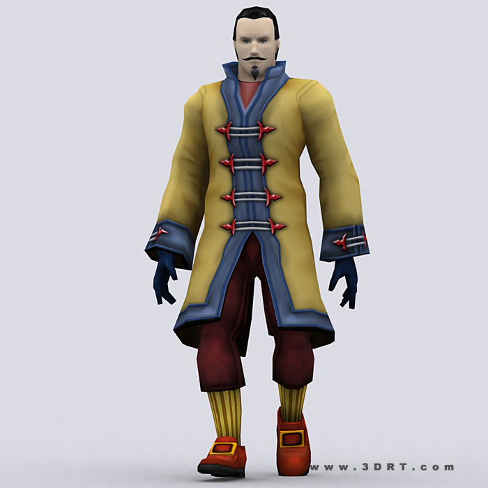 3DRT - Peasants Construction Kit Low-poly 3D model_23