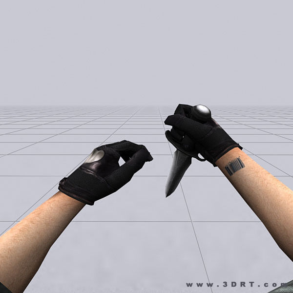 3DRT - Sci-Fi Firearms Animated  Low-poly 3D model_27