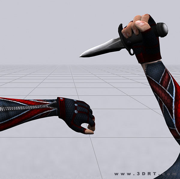 3DRT - Sci-Fi Firearms Animated  Low-poly 3D model_28