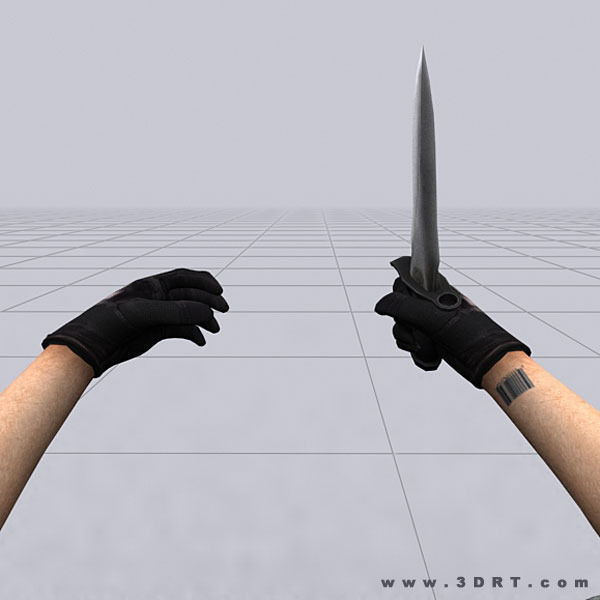 3DRT - Sci-Fi Firearms Animated  Low-poly 3D model_30