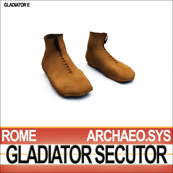 Roman Gladiator Secutor Props Poser Daz 3D model_5