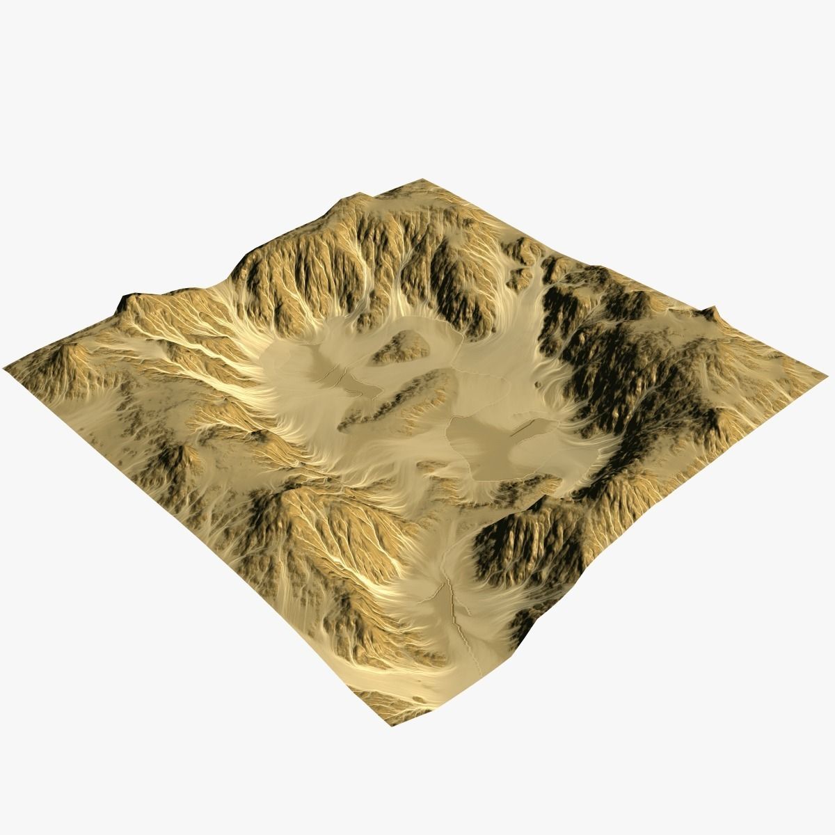 Brown A 24032015 Low-poly 3D model_5